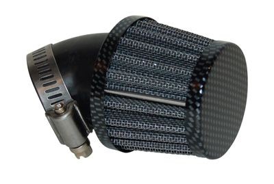 powerfilter 35mm schuin chroom-carbon